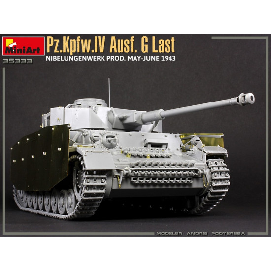 Miniart 35333 1 35 Pz Kpfw IV Ausf G Last Ausf H Early